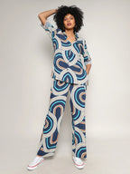 Contrast Lined Co-Ord Set