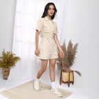 Solid Utility Playsuit