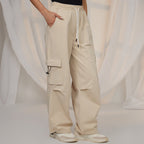 Solid Cargo Parachute Trousers