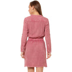 Light-Wash Mini Dress