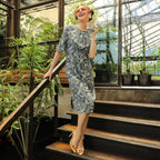 Botanical Sheath Dress