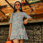 Floral Cluster Dress