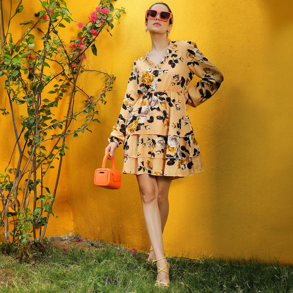 Roses Mini Dress