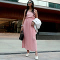 Pleated Maxi Dress