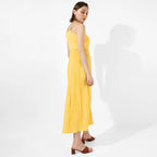Pleated Maxi Dress