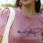 Unplug T-Shirt Dress