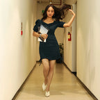 Ruched Mini Dress