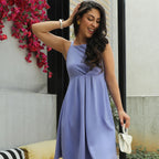 Cut-Out Tie-Up Dress
