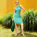 Cut-Out Mini Dress