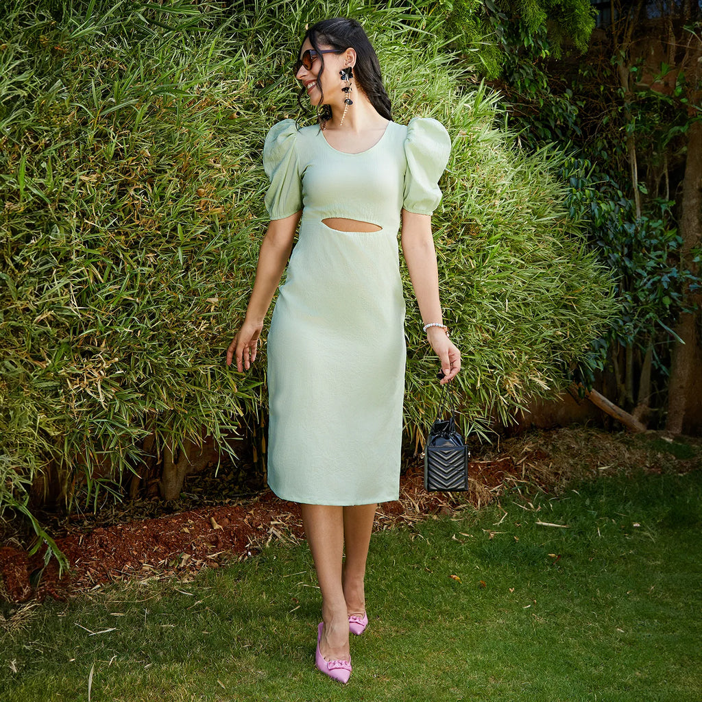 Cutout Midi Dress
