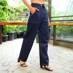 Collared Denim Jeans