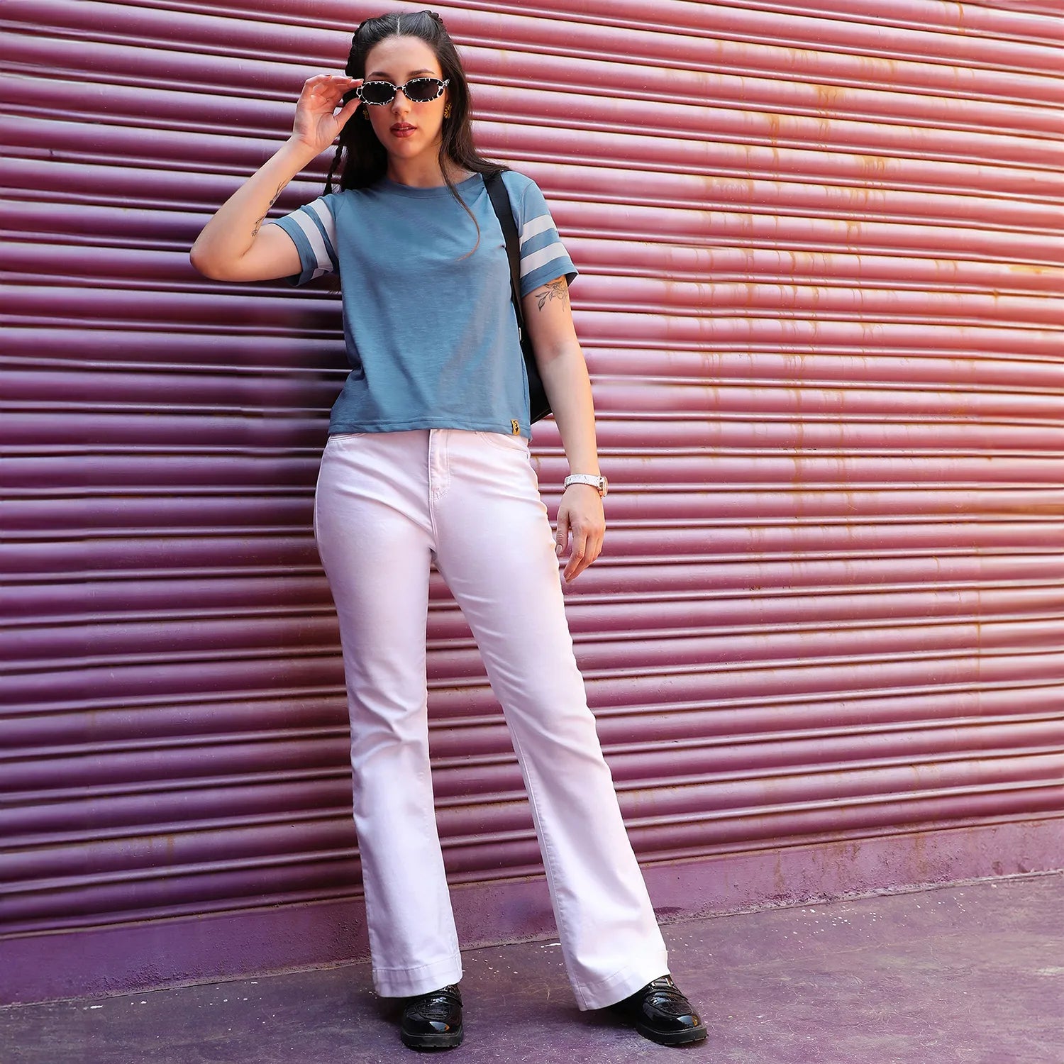 Solid Boxy Top