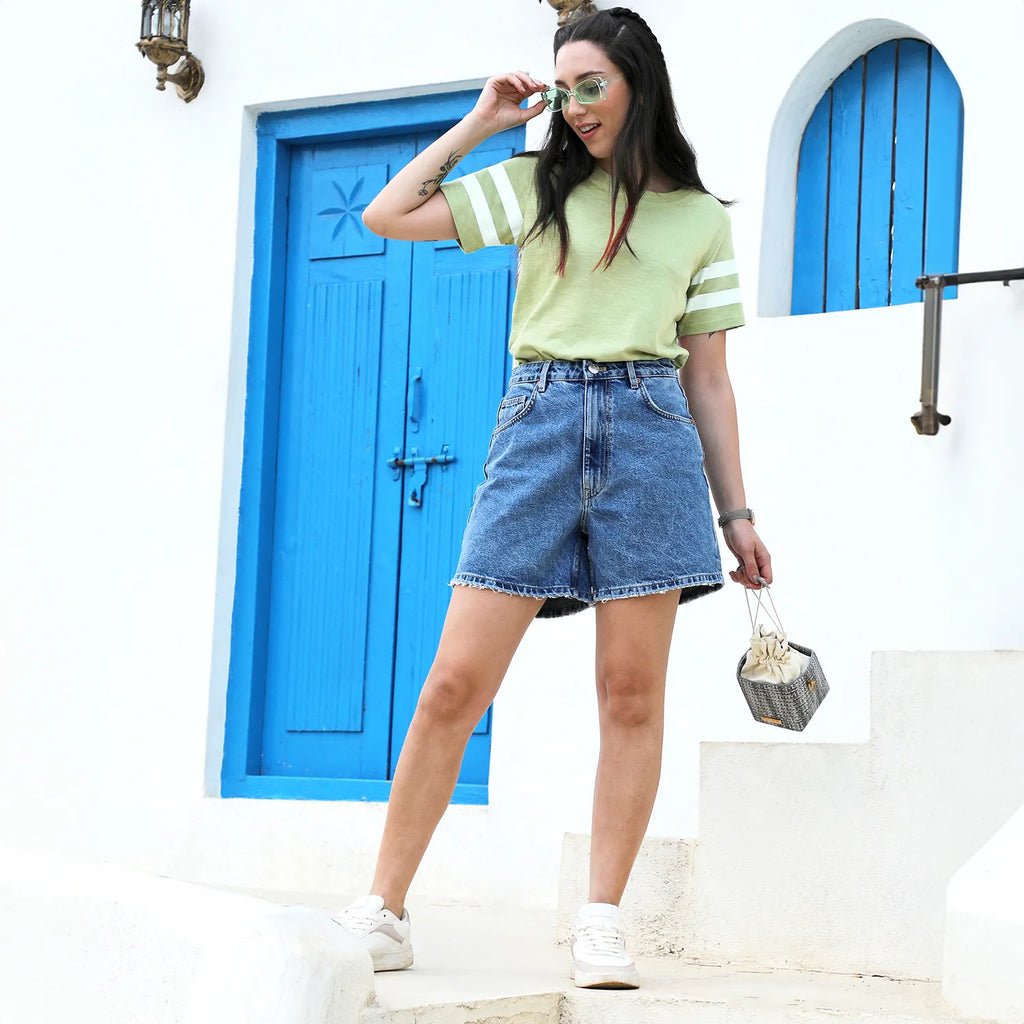 Solid Boxy Top