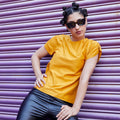 Ruche-Sleeved Top