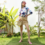 Geometric Block Shirt