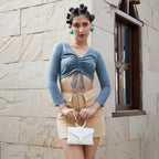 Ruched Crop Top