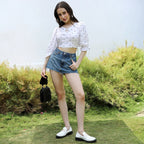 Polka Dot Crop Top