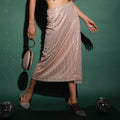 Sequin Wrap Skirt