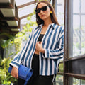 Candy Striped Boyfriend Shirt