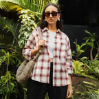Tartan Plaid Boxy Shirt