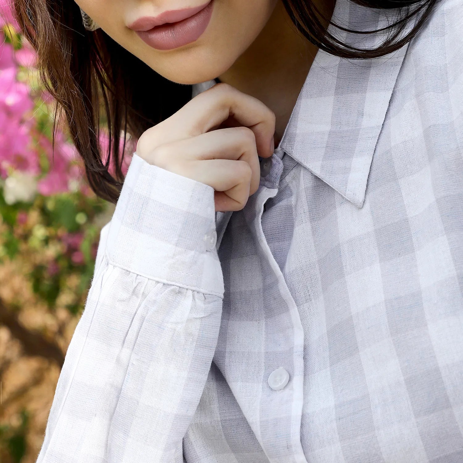 Tartan Plaid Boxy Shirt