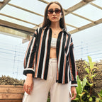 Striped Boxy Shirt