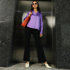 Boxy Satin Shirt