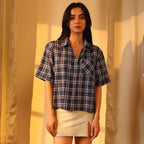 Tartan Plaid Boxy Shirt