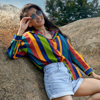 Balanced Striped Shirt