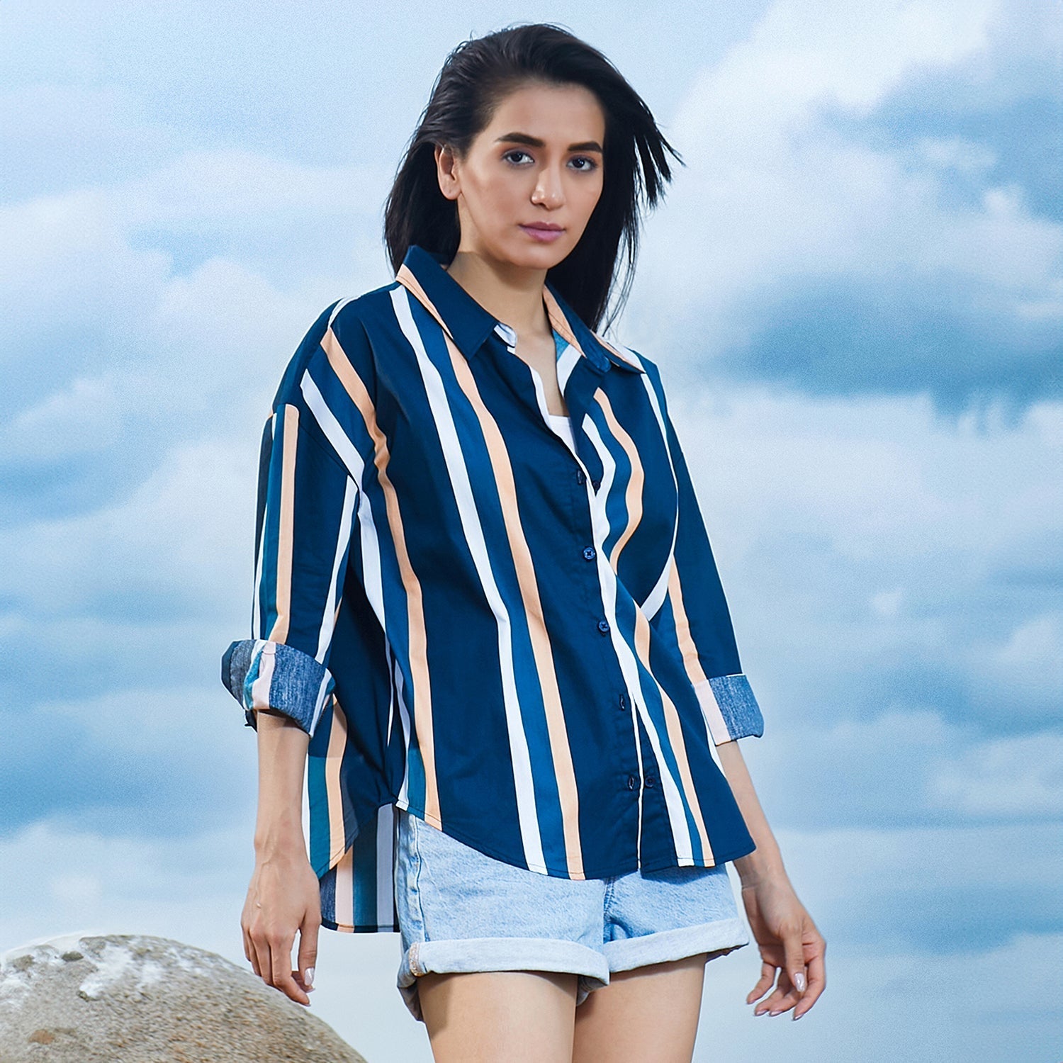 Halo Striped Shirt