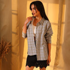 Tartan Plaid Boxy Shirt