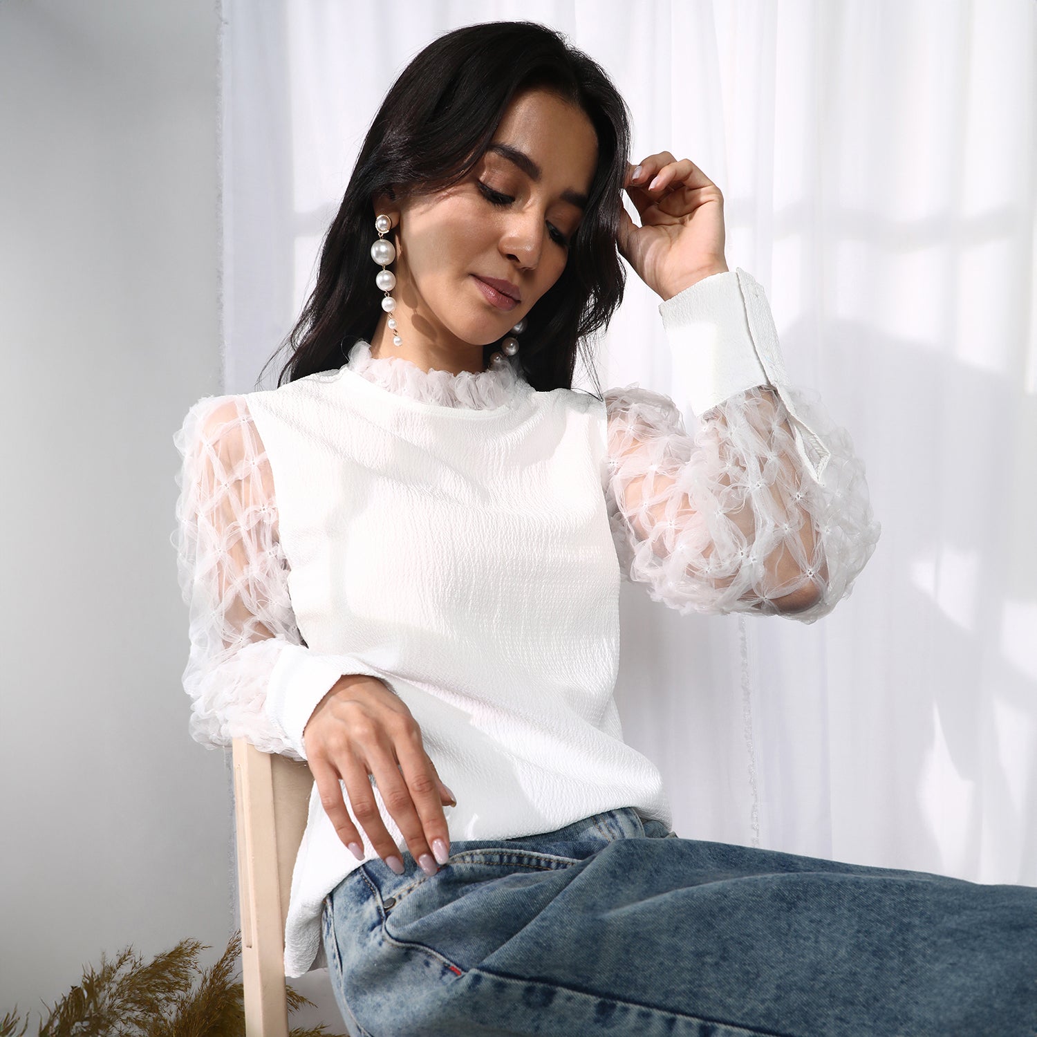 Sheer Block Top