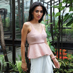 Ripple Peplum Top