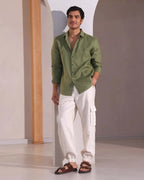 Olive Classic Velocity Buttondown Shirt
