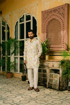 Pastel Paisley Ganganagery Kurta