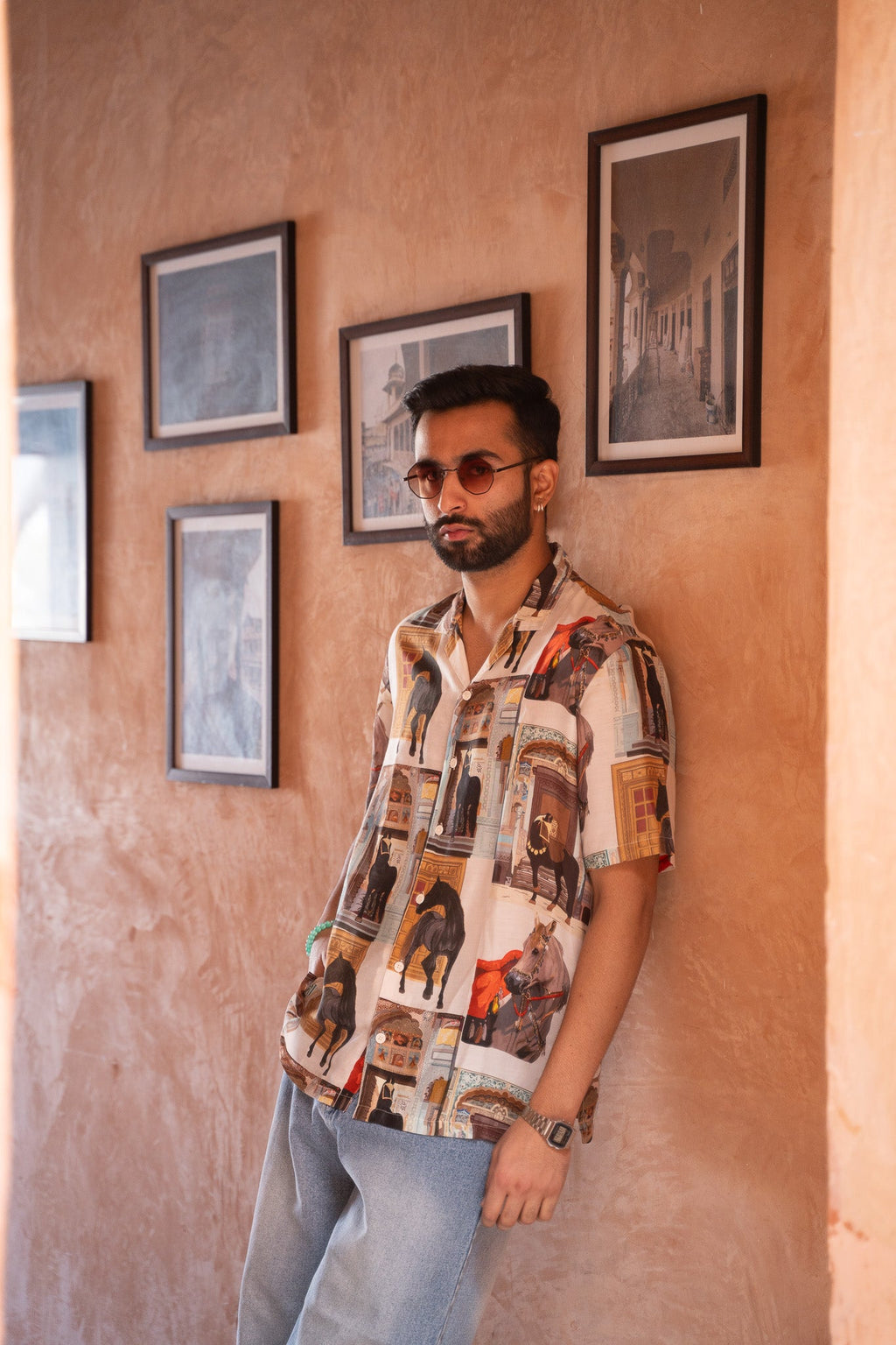 Marwari War Horse Oversized Shirt