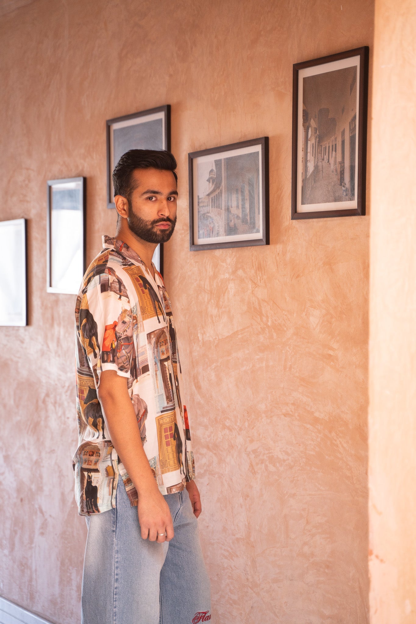 Marwari War Horse Oversized Shirt