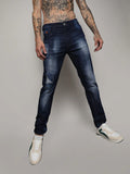 Campus Sutra Distressed Denim Jeans