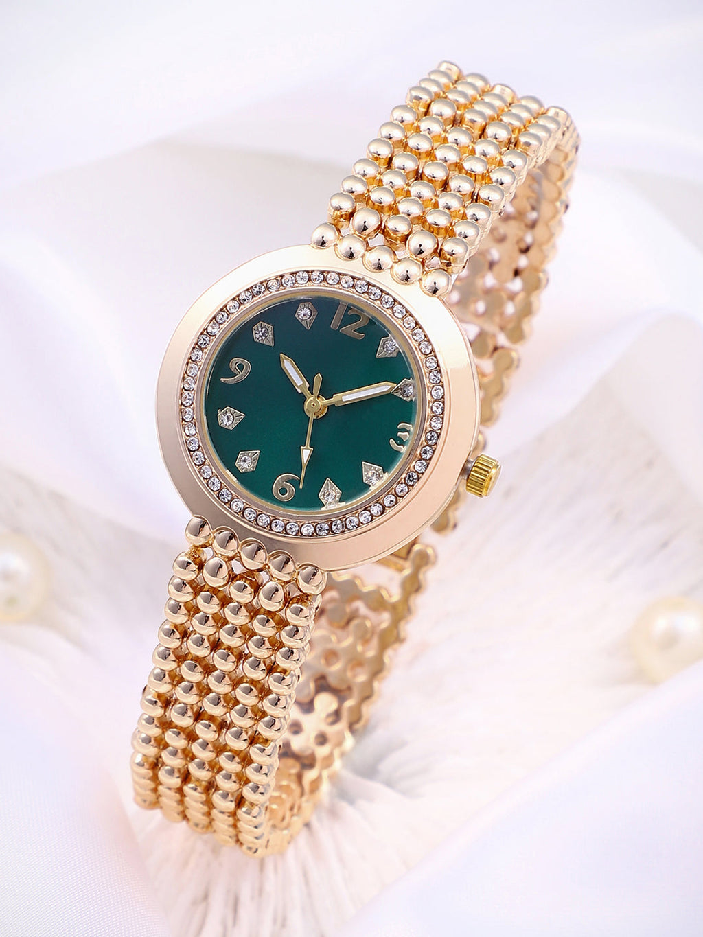 Haute Sauce The Dotted Round Watch - California Gold