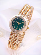 Haute Sauce The Dotted Round Watch - California Gold