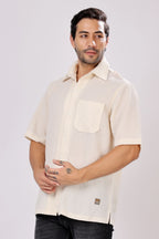 Stylox Regular Fit Half Sleeve Solid Casual Shirt for Men