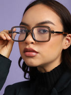 Black Rectangular Sunglasses