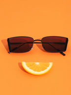 Black Rectangular Sunglasses