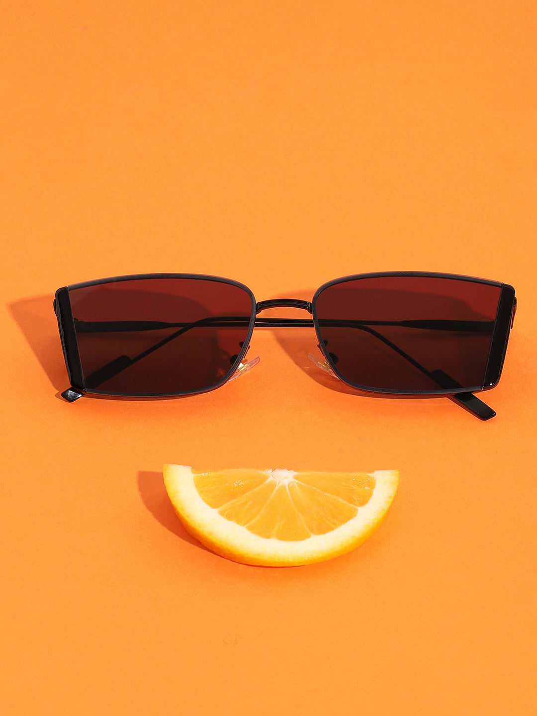 Black Rectangular Sunglasses