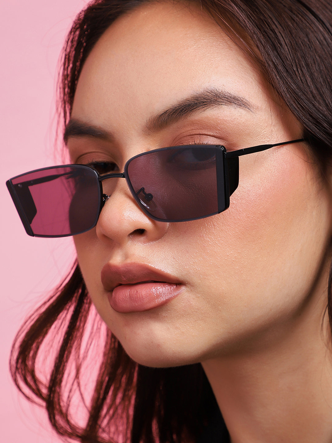 Black Rectangular Sunglasses