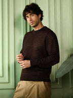 Campus Sutra Loose-Knit Pullover Sweater