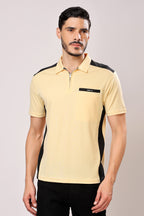 Stylox Men's Half Sleeve Casual Solid T-Shirt