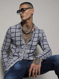 Campus Sutra Graph Check Shirt