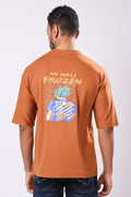 Stylox Men's Round Neck Half Sleeve Printed Casual T-Shirt