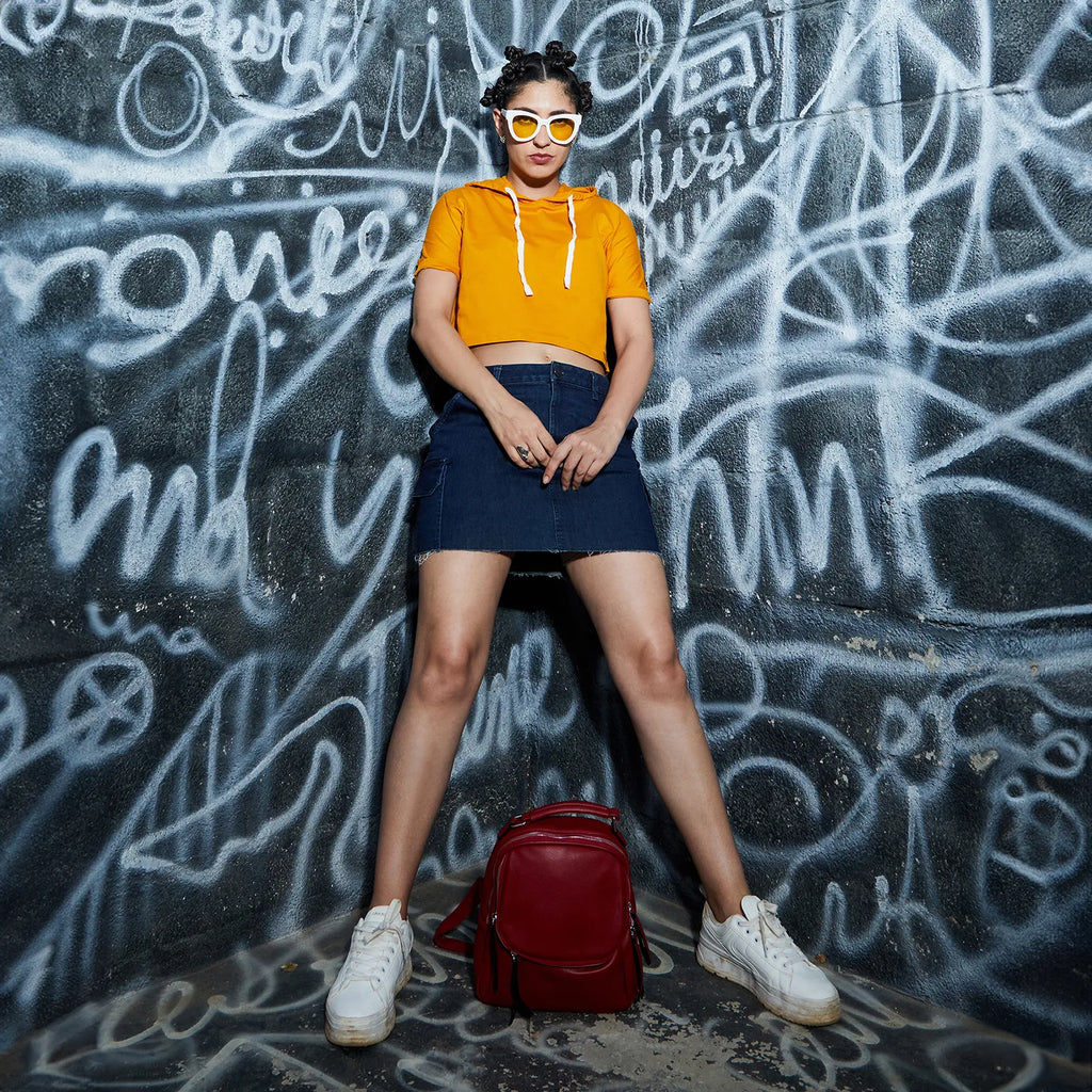 Solid Crop Top